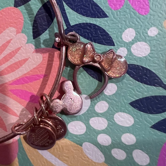 Rose gold Minnie ears Alex and Ani - Picture 2 of 3